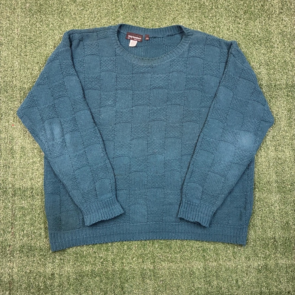 Vintage 90s Tony Lambert Cotton Knit Sweater